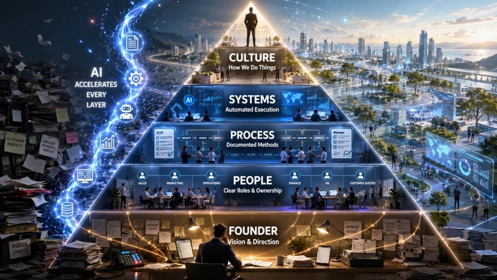 The Hierarchy of Business Scale - Founder to Culture